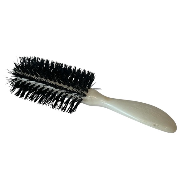 VTG Fuller Brush Senior Bristlecomb Half Round Hairbrush Pure Boar Bristles - Picture 1 of 4